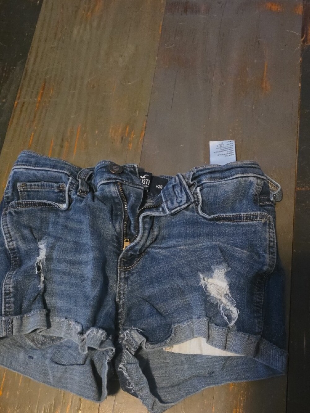 Hollister And Fox Racing Assorted Denim Shorts - Light to Dark Blue - Picture 6 of 6